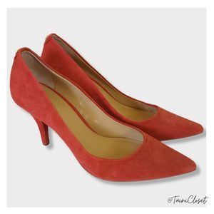 Michael Kors Coral Heels Suede Pumps